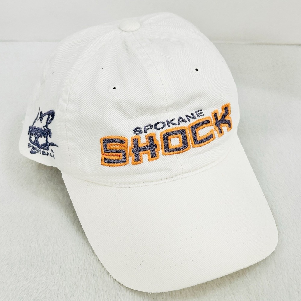 Spokane Shock Arena Football League Hat Cap Adjustable Strapback White Sports